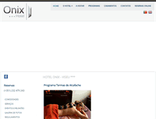 Tablet Screenshot of hotelonix.pt